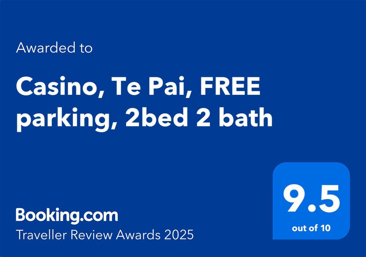 Casino, Te Pai, Free Parking, 2Bed 2 Bath Apartment Christchurch Exterior foto